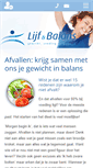 Mobile Screenshot of lijfenbalans.nl